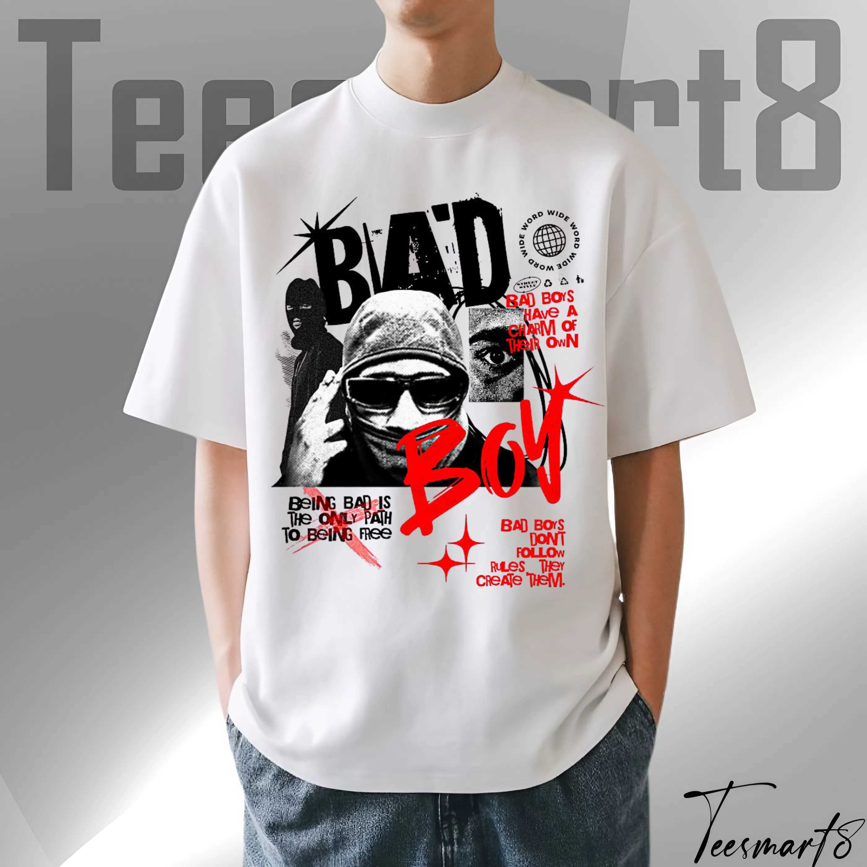Bad Boy Streetwear Tee – Bold Urban Graphic Shirt